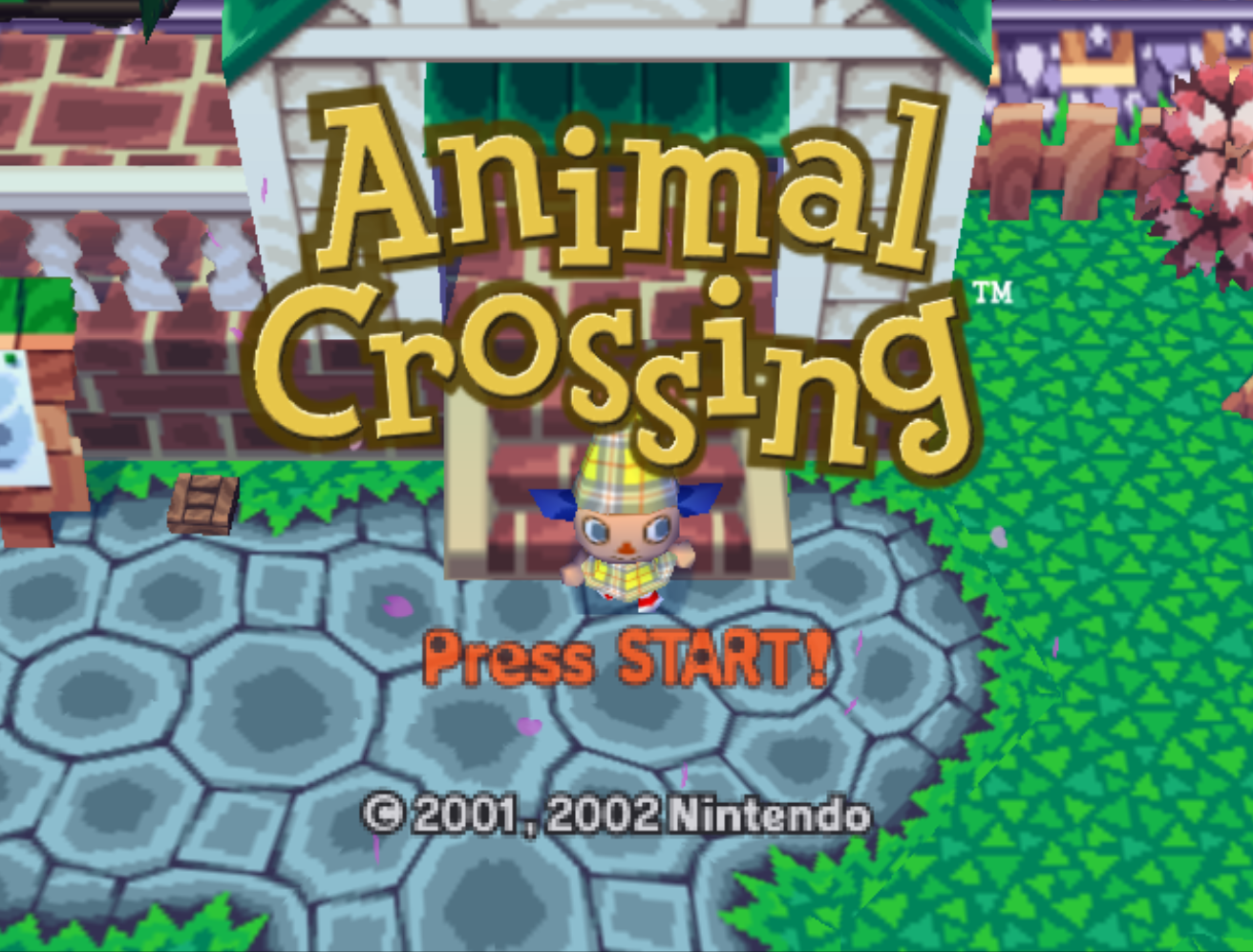 Animal Crossing Title Screen